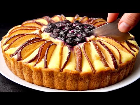 Видео: Самый красивый осенний торт за считанные минуты! Все ищут этот рецепт!