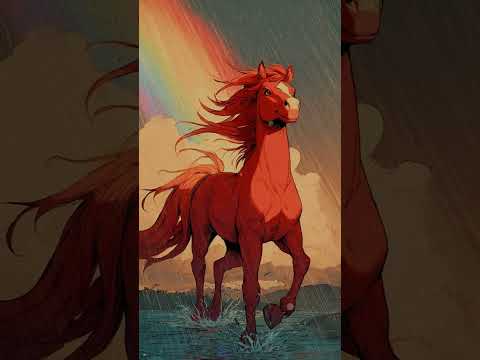 Видео: Новогодняя Огненная лошадка