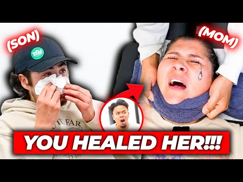 Видео: СЫН **ПЛАЧЕТ** ПОСЛЕ ТОГО, КАК ХИРОПРАКТ «ИСЦЕЛИЛ» ЕГО МАМУ! 😭😭 | Облегчение боли в пояснице и ше...