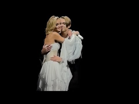 Видео: Полина Гагарина 14.10.23 Новосибирск, поздравление сына Андрея с Днем Рождения!❤️