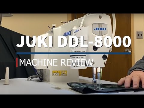 Видео: Обзор машины Juki DDL 8000A HD