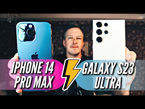 Видео: ЛУЧШИЙ СМАРТФОН 2023 🔻 GALAXY S23 ULTRA vs IPHONE 14 PRO MAX