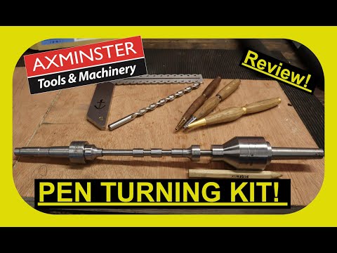 Видео: Обзор 2020 года оправки для ручек и токарной обработки ручек Axminster Evolution!