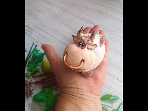 Видео: Пряничный бычок Тихон - видео-урок