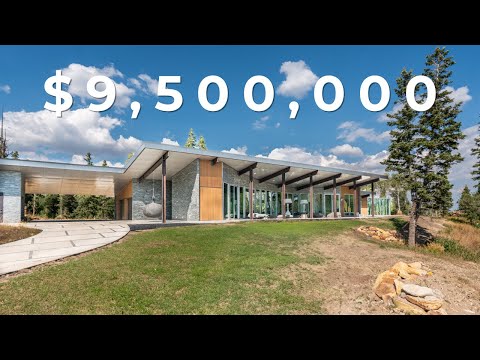 Видео: Внутри УЛЬТРАСОВРЕМЕННОГО роскошного поместья стоимостью 9,5 млн долларов с бункером и спа