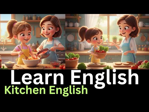 Видео: Изучайте английский на кухне | Готовьте, ешьте и говорите по-английски | Ежедневный разговорный а...
