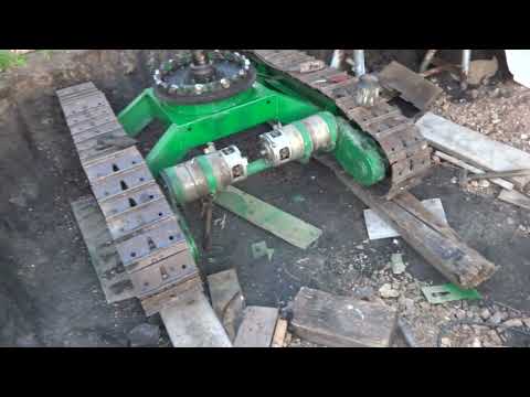 Видео: злектро-гидравлический мини-экскаватор самодельный 9-я часть