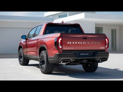 Видео: Новый стандарт пикапов – 2026 Honda Ridgeline