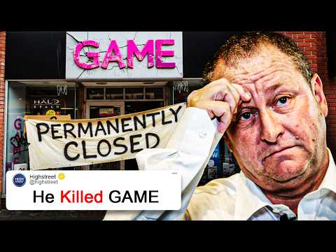 Видео: Удручающий крах GAME в Великобритании
