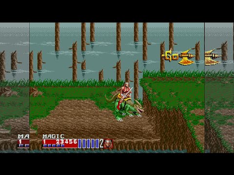 Видео: Golden Axe 2, hard, Tyris Flare. Прохождение (walkthrough)