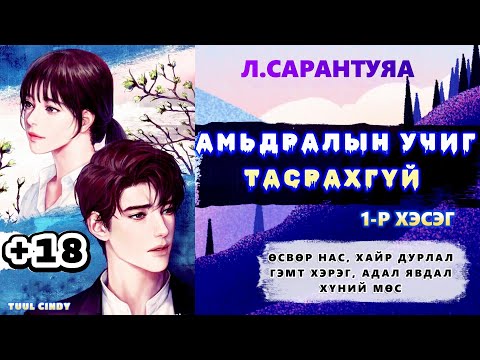 Видео: Л.САРАНТУЯА "АМЬДРАЛЫН УЧИГ ТАСРАХГҮЙ" РОМАН 1-Р ХЭСЭГ/ЗӨВХӨН НАСАНД ХҮРЭГЧДЭД,АДАЛ ЯВДАЛ,ГЭМТ ХЭРЭГ