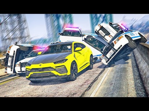 Видео: КОПОВ СЛИШКОМ МНОГО. ПОГОНЯ ЗА LAMBORGHINI URUS - ПОЛИЦЕЙСКИЕ ПОГОНИ В ГТА 5 ОНЛАЙН