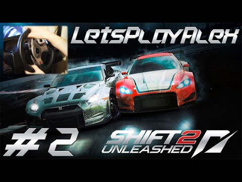 Видео: Прохождение Need For Speed Shift 2 Unleashed на руле Logitech G25 #2 • Бешенный лексус!