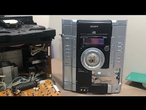 Видео: SONY MHC-RG33 Обслуживание Ремонт Восстановление Разборка Часть 1