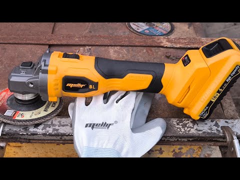 Видео: MELLIF AG-DW20 аккумуляторная трёхскоростная УШМ "болгарка"