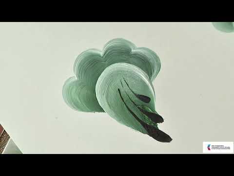 Видео: Листья в тюменской (кармацкой) росписи | Видеоурок Быковой Веры Ивановны