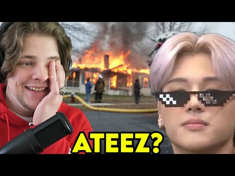 Видео: Не KPOP-фанат отреагировал на моменты ATEEZ Crackhead