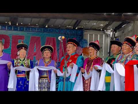 Видео: Праздничный  концерт,   посвященный 15-летию ансамбля пенсионеров «Цагаатайн гол»