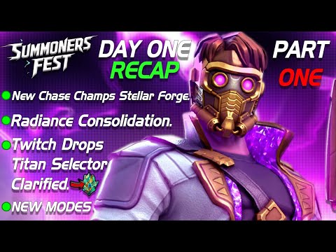 Видео: НОВЫЕ РАСКРЫТИЯ! | Обзор первого дня Summoners Fest 2025 | Не включая MCOC Evolution | Marvel Cha...