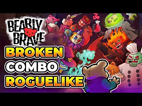 Видео: Новый рогалик с КОМБО-колодами СЛОМАН! | Bearly Brave