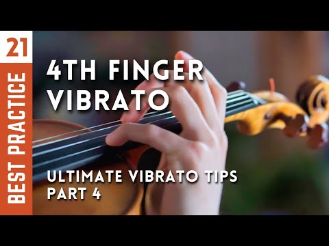 Видео: Вибрато для скрипки 4-м пальцем — полное руководство (вибрато мизинцем)