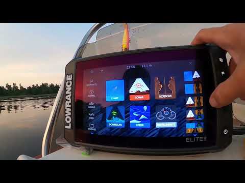 Видео: Lowrance ELITE FS на воде