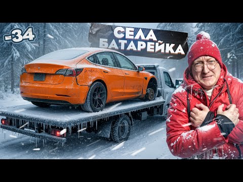 Видео: Tesla Trip 4.500км - ГОНКА СО ВРЕМЕНЕМ! ЕЗЖАЙ или ЗАМЁРЗНИ ЧЕЛЛЕНДЖ