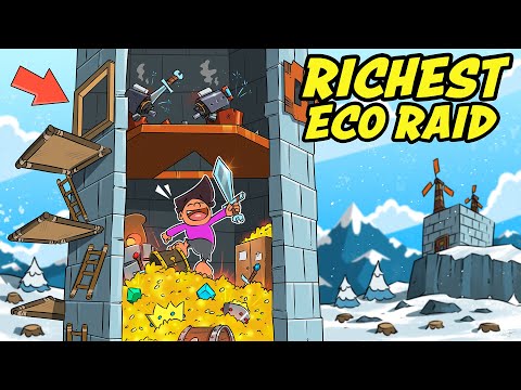 Видео: Я совершил эко-рейд на башню клана и случайно нашёл их спрятанную серу в ржавчине.