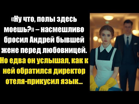 Видео: «Ну что, полы здесь моешь_» – насмешливо бросил Андрей бывшей жене перед любовницей, Но едва услышал