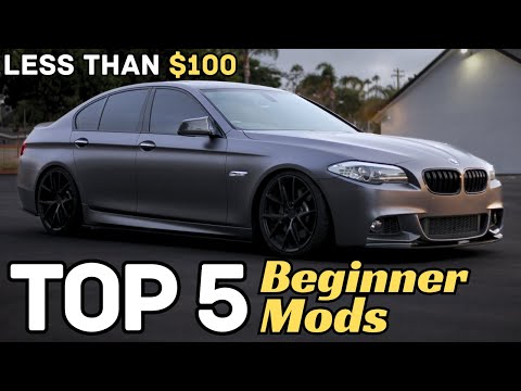 Видео: 5 лучших модификаций BMW F10 для начинающих | Сделайте это в первую очередь | Меньше 100 долларов