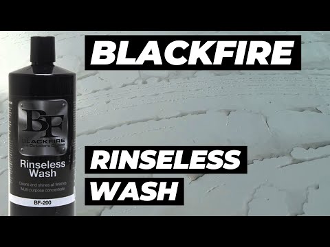 Видео: BlackFire Rinseless Wash. Ринслесс шампунь который просто работает