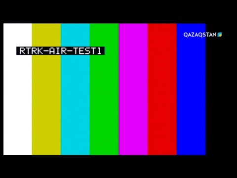 Видео: Уход на профилактику канала QAZAQSTAN (Казахстан). 18.01.2023