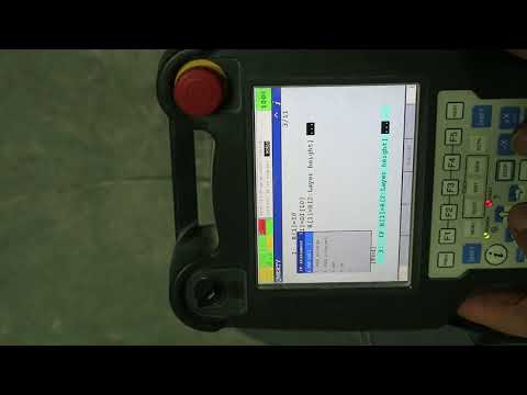Видео: Робот Fanuc -  простая программа