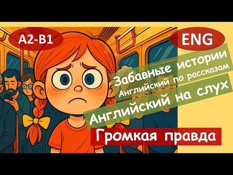 Видео: Громкая правда. Английский по смешным рассказам. Для начинающих(A2-B1) Английский на слух.