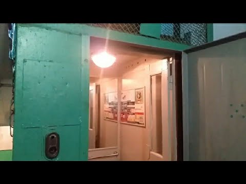 Видео: Лифт НЗСМ 1971 г.в. Г/П - 350 кг, V=0,65 м/с, г. Саратов