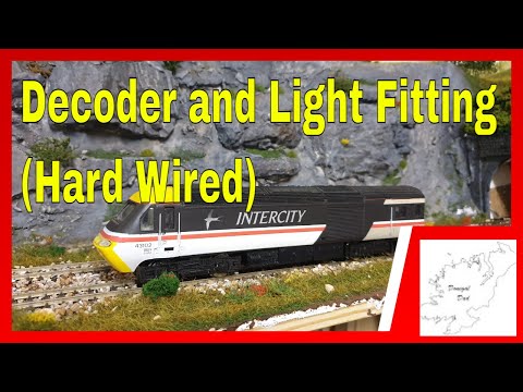 Видео: 82 Модель железной дороги для начинающих, установка декодера DCC и освещения на Hornby Class 43