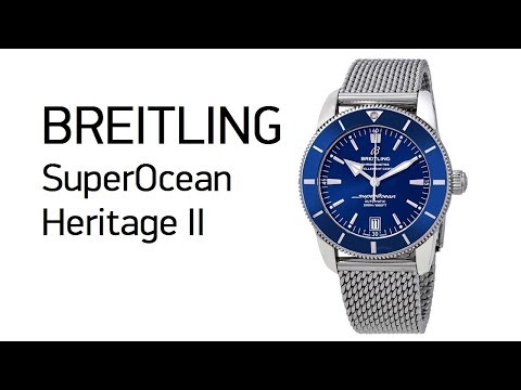 Видео: Breitling Superocean Heritage II - вечная классика