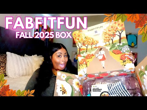 Видео: Распаковка осенней коробки FabFitFun 2025 🍂 | Стиль жизни, красота и дом