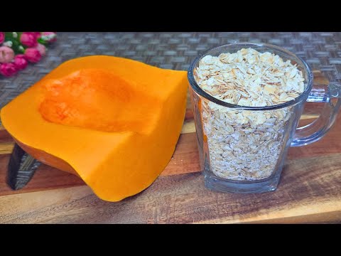 Видео: ТЫКВА и Овсянка! Так Вкусно, что невозможно остановиться! Быстрый и Полезный ЗАВТРАК для всей Семьи