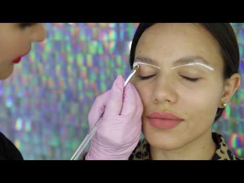 Видео: Ламинирование бровей innovator cosmetics