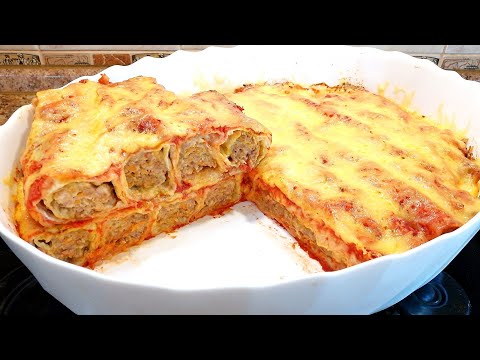 Видео: Когда есть лаваш и фарш готовлю эту вкуснятину! Простой рецепт обеда