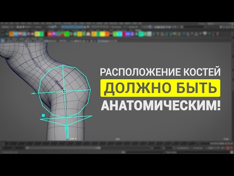 Видео: #rigtip Как правильно разместить кости для ног и спины в Autodesk Maya?