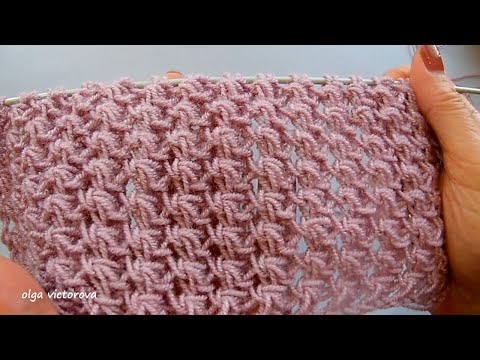 Видео: НЕЗАУРЯДНЫЙ ОБЪЕМНЫЙ РЕЛЬЕФНЫЙ УЗОР 857 Узоры спицами