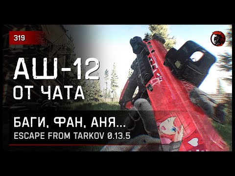 Видео: АШ-12, БАГИ, ФАН, АНЯ... • Escape from Tarkov №319