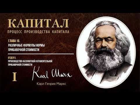 Видео: Карл Маркс — Капитал. Том 1. Отдел 5. Глава 16. Различные формулы нормы прибавочной стоимости.