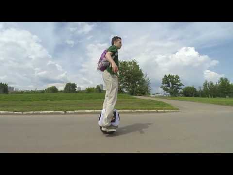 Видео: Тест драйв моноколеса Kingsong KS14C на гребном канале "Крылатское".