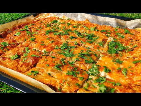 Видео: Ленивый ужин из лаваша. Самый вкусный рецепт лазаньи из лаваша с фаршем. Вкус жизни с Таней