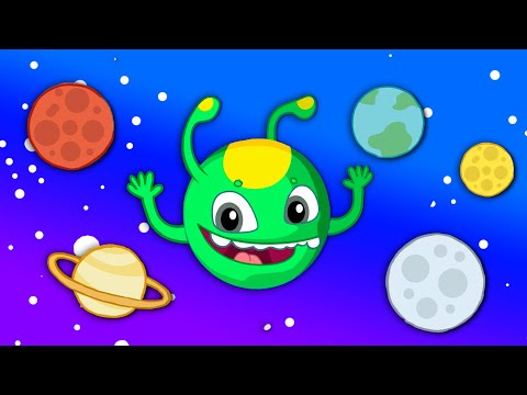 Видео: НОВЫЙ! Груви-марсианин и Фиби открывают для себя планеты Солнечной системы - Мультфильмы для детей