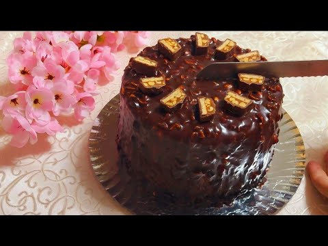 Видео: Торт Сникерс который тает во рту! Просто и очень вкусно!