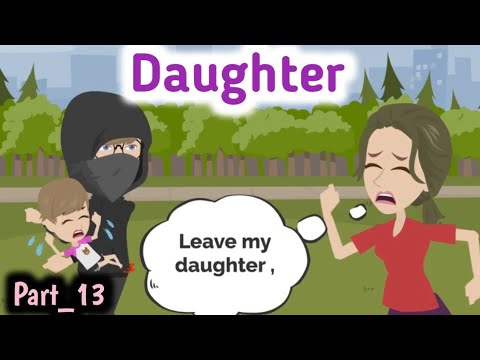 Видео: Дочь, часть 13 | Анимированная история | История на английском языке | Учить английский | Простой...